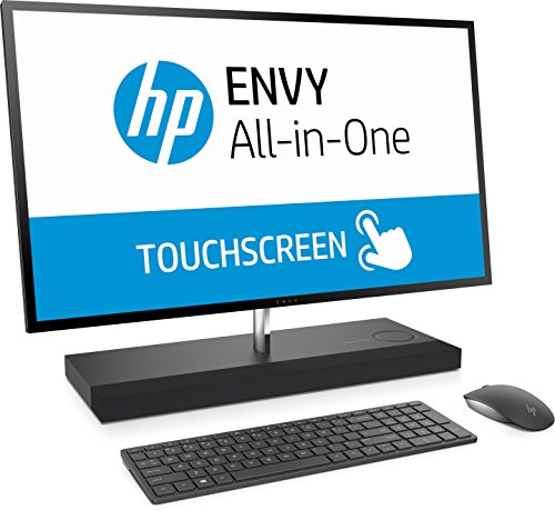 HP ENVY (27-b153ng) (1GU31EA) 68,6 cm (27 Zoll / QHD-IPS Touchscreen) All-in-One Desktop PC (Intel Core i5-7400T, 8 GB RAM, 1 TB HDD, 128 GB SSD, NVIDIA GeForce GTX 950M, Windows 10 Home 64) schwarz - 3