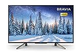 Sony Bravia KDL43WF663 43-Inch Full HD HDR Smart TV with Freeview Play, Black