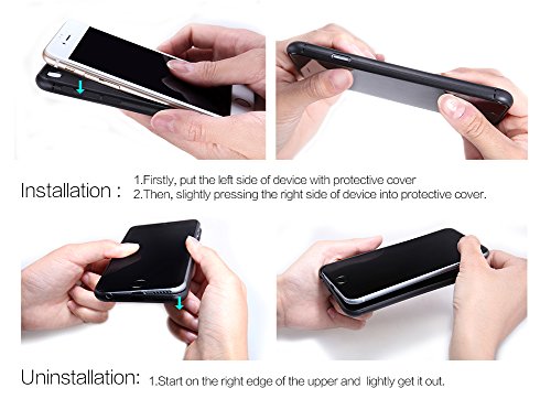 iPhone 6/iPhone 6S Case, Nillkin Synthetic Fiber Premium Bumper Slim Case Cover [Carbon Fiber][Compatible with Magnetic Phone Holder] for iPhone 6/iPhone 6S 4.7