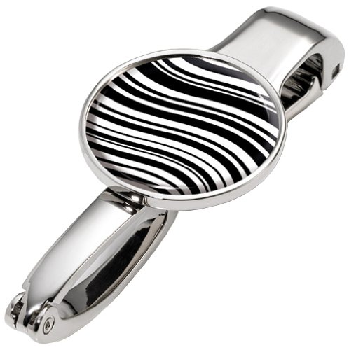 Troika Handtaschenhalter, Black/ White (Schwarz) - BGH03-A022