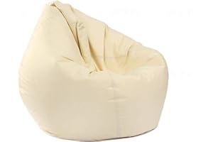 BriskyM Pouf per Bambini e Adulti, Imbottita, Impermeabile, per Interni ed Esterni Sedia da Gioco e Sedia da Giardino, Senza Imbottitura