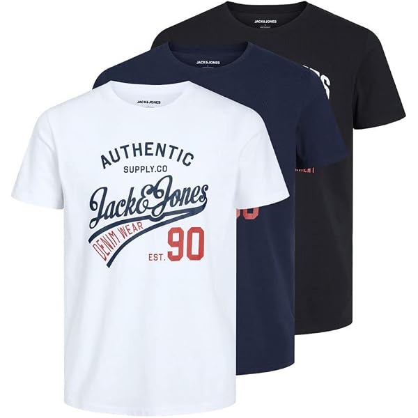 Pack De 4 T-shirts Mustang Homme - Col Rond - Couleurs Assorties - 100% Coton - Neuf Avec étiquettes