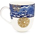 Pip Studio Heritage 51002291 Mug Small Border Blue 160 ml (Pack of 1)