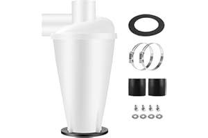 Sailnovo Cyclone Dust Extractor Filter Cyclone Dust Extractor and Cyclone Filter Separator Dust Commander with flange base