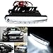 Produktbild ODJOY-FAN 8LED Lauflichter Tageszeit Fahren Laufen Licht DRL Auto Nebel Lampe Wasserdicht Auto Licht DC 12V Auto Tageszeit Laufen Licht Car Light (A,1 PC)