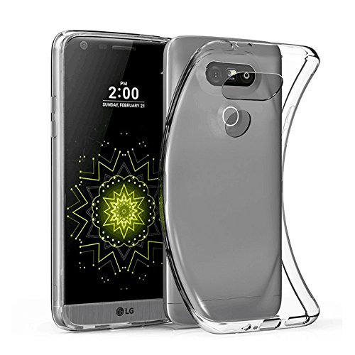 LG G5 Hülle Case, Elekin Transparent TPU Case Crystal Clear Handyhülle Schutzhülle für LG G5