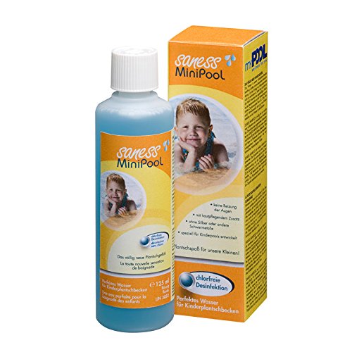 Saness MiniPool 125ml - chlorfreie Desinfektion für Kinderplanschbecken