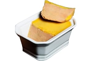 Foie Gras de Canard ENTIER MI-CUIT 565g Terrine Porcelaine Blanche - Terrine de Foie Gras Entier Mi-Cuit - Méthode artisanale - 100% Ferme des Landes Foie Gras Luxe à toaster à poêler