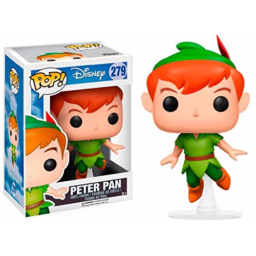 FunKo Disney, colección Pop Vinyl - Figura 279, Peter Pan – Edición limitada, 9 cm