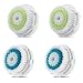 HOYOFO 4 Pack Soft Compatible Replacement Brush Heads for Face Cleaning Facial Cleansing Brush Heads RS.4359.00