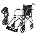 Produktbild Rollstuhl-faltender Leichter Ultra Leichter Beweglicher Rollstuhl-ältere Ältere Reise-kleine Rad-Laufkatzen-Reise-Speicher-Tasche (Style : A)