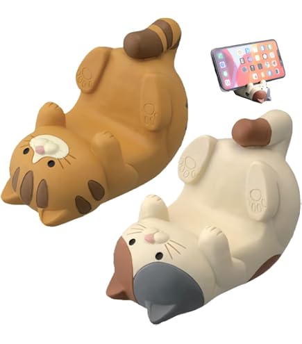 Support Téléphone Peluche Plusheez – 2 En 1 Avec Lingette Microfibre, Réglable, Pour Smartphone, Tablette, Liseuse - 3