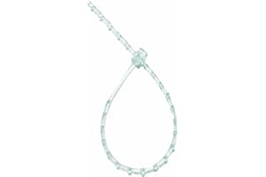 Adams Christmas 8710-06-1040 Clear Tie-It-All, 10-Pack