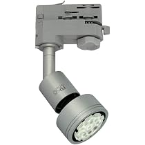 5x CLE PURI LED GU10 Stromschienstrahler Schwarz – Für 3-Phasen-Schienen (Erco, Staff, Eutrac Etc.), Dreh- & Schwenkbar