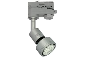 ‎CLE CARDAN LIGHT EUROPE CLE PURI LED GU10 alugrau 3 Ph. Stromschienstrahler f. Erco Staff Lival Eutrac Global Schiene max. 50W