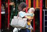 Babymel Wickeltasche Bella Navy Bow Stripe BM9519 - 2