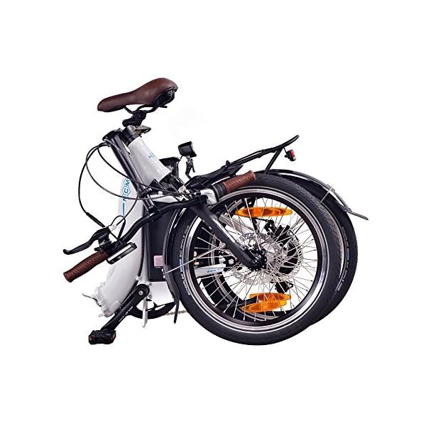 NCM Paris 20” Bicicletta elettrica Pieghevole, 36V 15Ah 540Wh Bianco -  ilMonopattinoElettrico.com