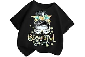 KODMNSW T-Shirt Mädchen T Shirt Tshirt Sommer Tops Kurzarm Bluse Niedliches Oberteile Casual Sportshirt Kurzärmelige Coole Klamotten für Teenager 2-14 Jahre Alt