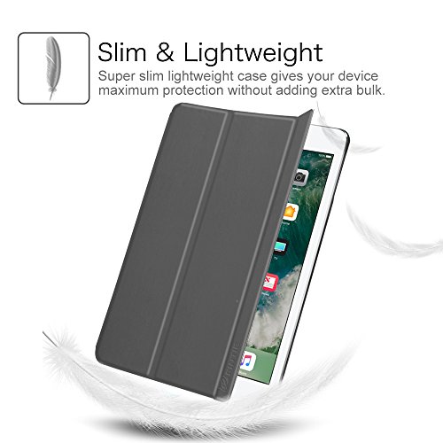 Fintie iPad 9.7 Zoll 2017 Hülle – Ultra Schlank Superleicht Ständer Smart Shell Case Cover Schutzhülle Tasche mit Auto Schlaf / Wach Funktion für Apple iPad 2017 Neue Modell, Himmelgrau - 2