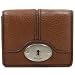 Produktbild Fossil Kreditkartenetui MADDOX Braun Damen Kreditkarten Etui Leder