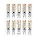 Produktbild Kreema 10PCS G9 Bi-Pin LED Glühbirne 2835 SMD, 12W Halogen Ersatzbirne, AC220V-240V Dimmable Energiesparlampe Warmweiß