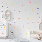 Xspring Duvar &Ccedil;ıkartmaları, 8 Sayfa DIY Ev Dekorasyonu, &Ccedil;ocuk Odası, Yatak Odası, Oturma Odası ve Oyun Odası İ&ccedil;in &Ccedil;ıkarılabil