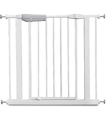 Roba Barrière Sécurité Enfant Extensible 62-106cm - Sans Perçage - Pour Porte Et Escalier - Bois Naturel