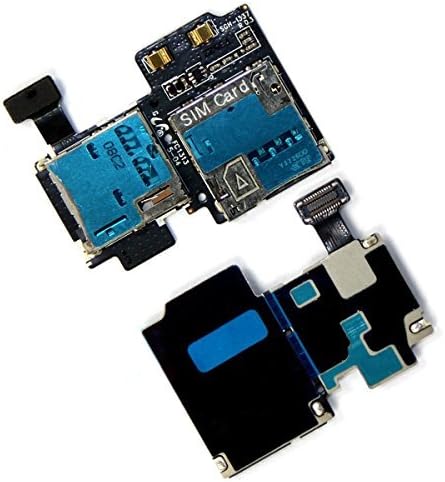 SIM &amp; SD Card Holder Reader Flex Assembly For Samsung Galaxy S4 IV AT&amp;T i337