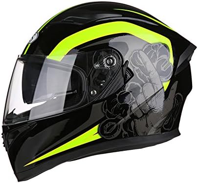 YRTK Helmet Male And Female Motorcycles Full Helmet-covered Type With Bluetooth Electric Car Four Seasons Unveiled Helmet Helmet Equipment,F-M(54-57cm)