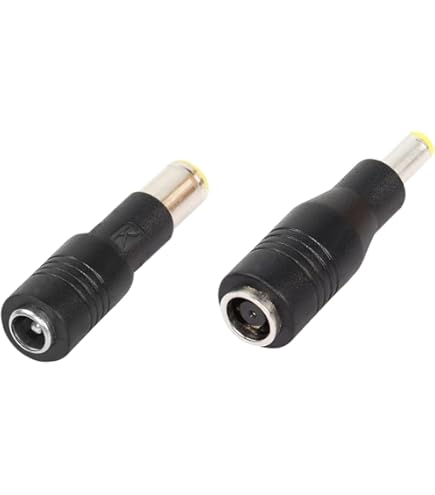 Cable Dc PNGKNYOCN Câble Adaptateur DC5521 à DC8mm,14AWG DC7909 Mâle à DC 5.5x2.1 Mâle Pour Centrale électrique Portable, Générateur Solaire Et Panneau Solaire (1M/3FT Chargeur Dynamo