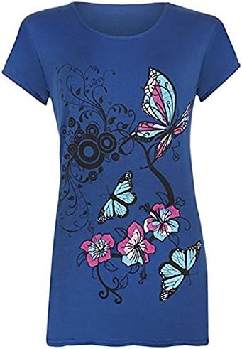 N01 CelebModeLook ® New Women Designer Plus Size Short Sleeve T-Shirt Ladies Top