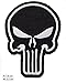 Produktbild Klettverschluss Velcro Punisher Tactical Marvel Skull 3x 2.15" Army Military Biker Rider Punk Rock Tatoo Biker Aufnaher Patch Sew Iron on