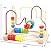 Produktbild jinzhicheng Creative Holz Counting Kreise Bead Abacus Draht Labyrinth Achterbahn Lernspielzeug