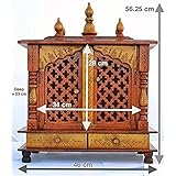 Jodhpur Handicrafts Home Temple/ Wooden Temple/ Pooja Mandir/ Mandap/ Temple for Home