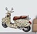 Produktbild Wandtattoo Italienischer Scooter - Super Sticker - 50 x 70 cm | PostersDE