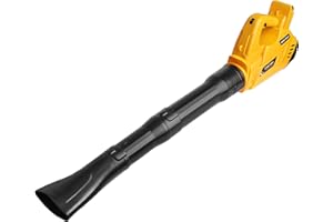 Powarobor Cordless Leaf Blower for Dewalt 18V Battery, 6 Speeds Handheld Electric Air Blower Powerful for Garden Lawn Care Leaf Snow Blowing,Car Computer Dust Cleaner (Tool Only,no Battery)