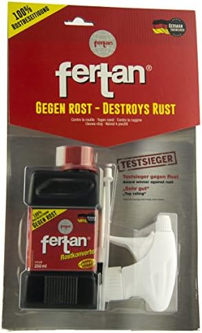 Fertan© Rust Converter 250ml with Spray Bottle and Brush