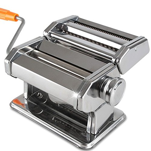 WTC manuelle Nudelmaschine Pasta Maker Pastamaschine Nudel Maschine für 7 verschiedenen Nudelstärken - 3