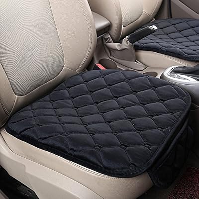 Sedeta Coussin Housse de protection Siège avant du véhicule Siège de voiture housses de sangle rembourrée siège d'auto couvre coussins rembourrés couvre avant siège d'auto housses de siège auto pour b