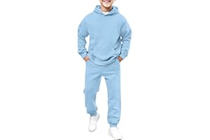 Generisch Children's Boys' Polyester Tracksuit - Modern Sports Suit, Durable & Quick-Drying, Jogging Suit with Optimal Fit, Sweat Comfortable Set, Leisure Suit