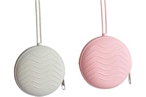 Eabdice 2 Stücke Schnullerbox, Staubdicht Aufbewahrung Schnuller, Schnullertasche, Geeignet für Zuhause, Ausflüge und Reisen