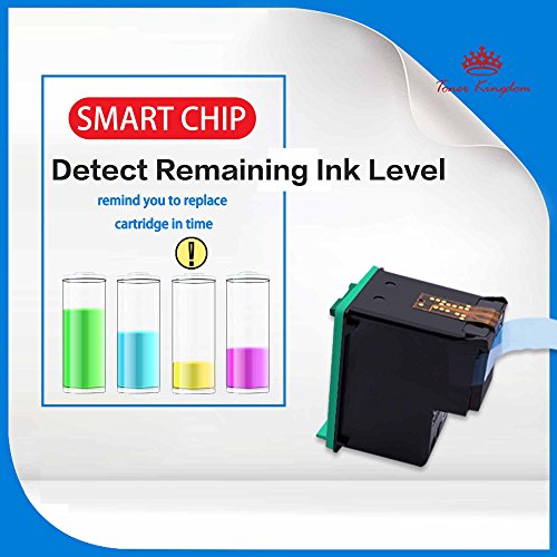 Toner Kingdom 2 Paquete Compatible HP 350XL 351XL 350 351 Cartuchos de tinta Por Photosmart C4480 C4580 C4380 C4348 C4270 C4272 C4275 C4483 C5273 C5275 C5280 C5283 C5200 C4585 C4500 C4485 C4210 C4400 C4280 C4283 C4345 C5250 C5293 Deskjet D4200 D4263 D4360 Officejet J6450 J5785 J6415 Impresora Alto rendimiento  1 Negro   1 Color 
