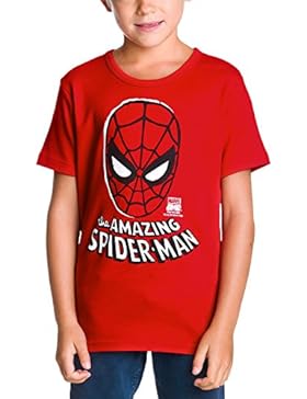 Spider-Man Mask Kinder T-Shirt The Amazing Spider-Man Markenqualität rot Baumwolle