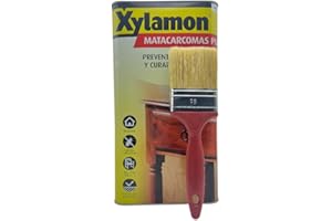 GP MURILLO S.L. Xylamon Matacarcomas 5 L (Pack 1 unidad Matacarcomas 5L + 1 unidad de Brocha de Aplicación nº 65)