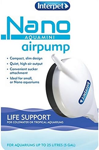 Interpet Limited Aqua Mini Nano Airpump (One Size) (Multicoloured)