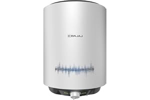 Bajaj Shield Series New Shakti 15L Storage Wall Mount Water Heater For Home | 5-Star Rated Geyser | Child Safety Mode | 7-Yr Tank | 6-Yr Element | 2-Yr Product Warranty | White & Grey