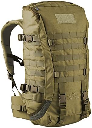 WiSPORT® Zipperfox 25L or 40 litres Military Backpack | Cordura | MOLLE | Combat | Sport | Outdoor | Camping | Paintball