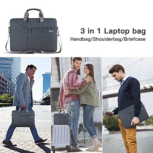 WIWU Tablet Tasche  12 Zoll Schultertasche  Wasserdichte Nylon Laptop Tasche Aktentasche f  r MacBook Air 11 6   Pro Retina 12  Oxford Sleeve   Surfac