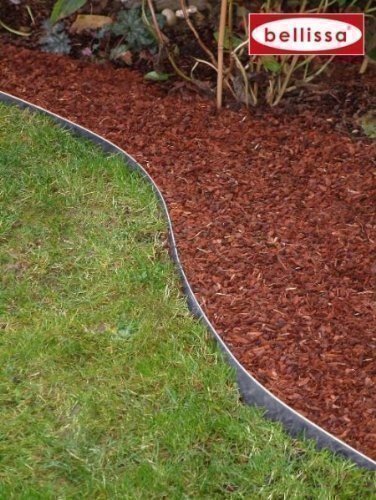 10 St. Rasenkante Rasenkanten Metall verzinkt 118x13 cm Gesamtabmessung 11.5 m
