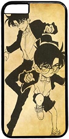 iPhone 6 Case - Best Protective Black Hard Case Bumper for iPhone 6 Detective Conan Anime Ultimate Protection Scratch Proof Hard Back Case for iPhone 6 4.7 Inches
